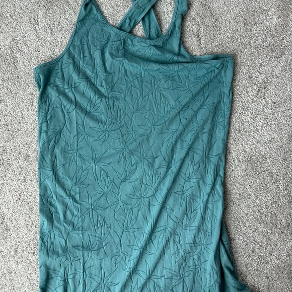 Carve Designs Other - Carve Design Teal Sleeveless Women's Floral swim coverup NWOT